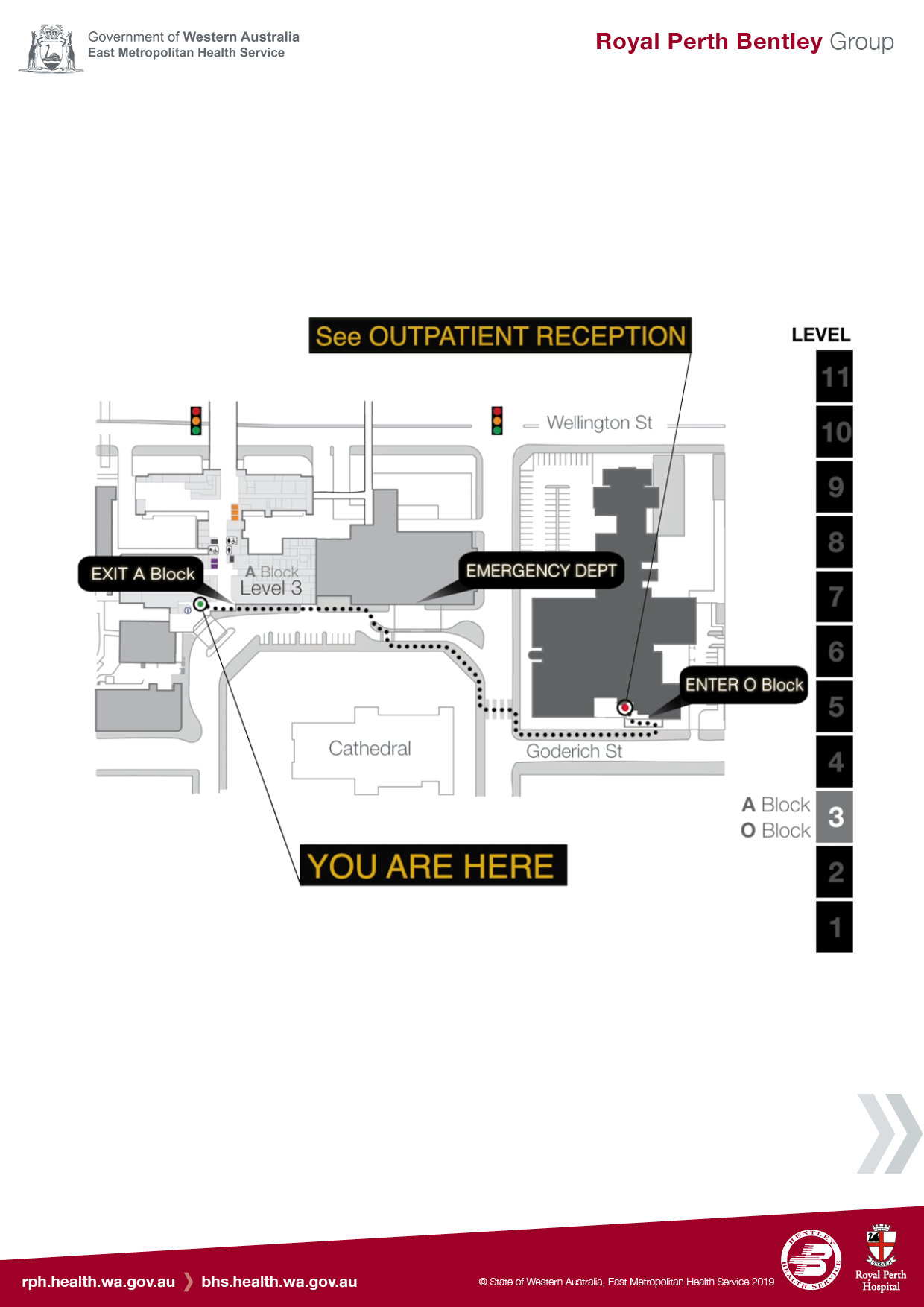 Royal Perth Hospital Outpatient Clinic Locations