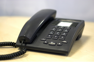 phone on desk