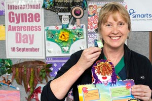 Midwife celebrating Gynae day