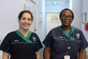 Two midwives