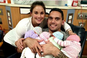 Quadruplets born at KEMH