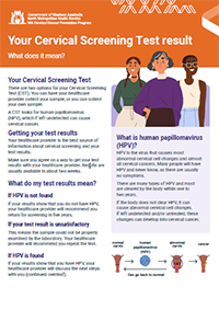 Your Cervical Screening Test Result